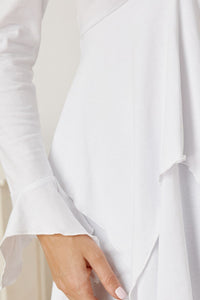 Tie Shoulder Layered Mini Cami Dress