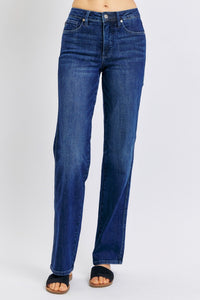Judy Blue Full Size Tummy Control Straight Jeans
