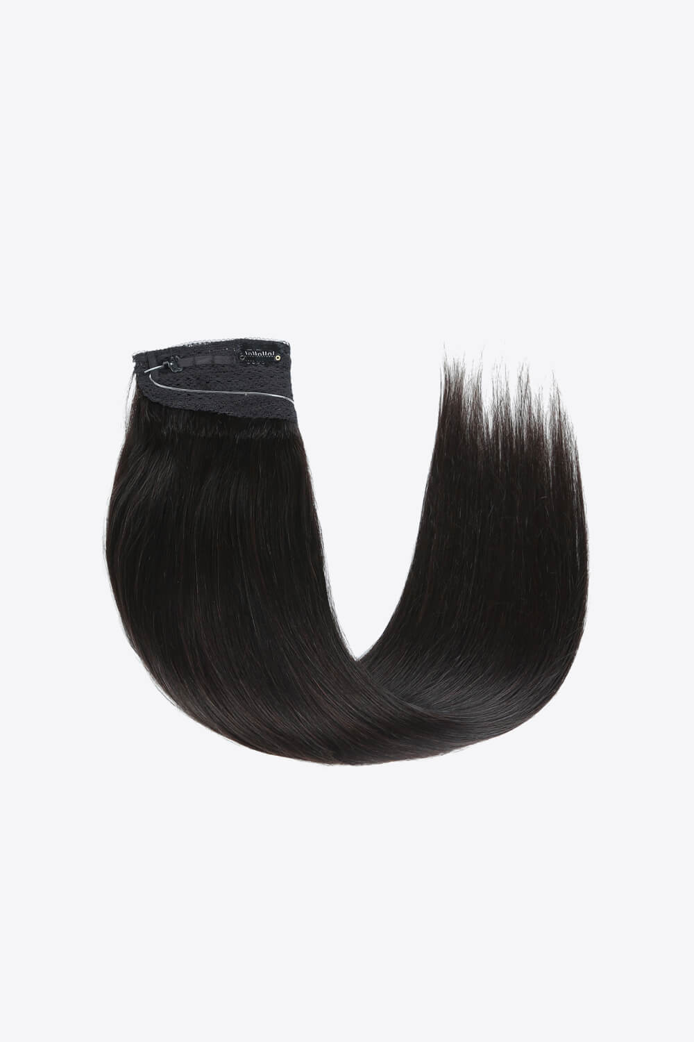 22" 100g Indian Human Halo Hair Hair extensions Black