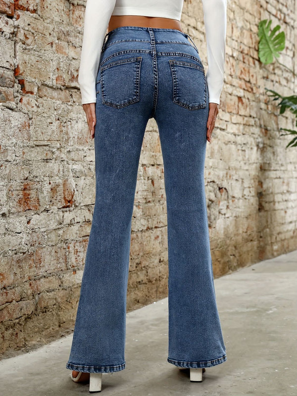 Bootcut Jeans with Pockets