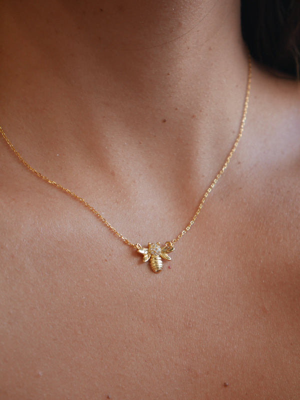 necklace, necklaces, bee necklaces, birthday gifts, anniversary gifts, nice necklaces, cute jewelry, gold plated necklaces, gold accessories, fashion jewelry, fine jewelry, valentines gifts, gold necklaces, popular, cute, valentines day gift ideas, graduation gift, birthday gift, best friend necklaces, sorority sister necklaces, delta zeta, meaningful jewelry, sterling silver .925, luxury, designer, unique necklaces for layering, things to do in Miami, shopping in brickell  Kesley Boutique 