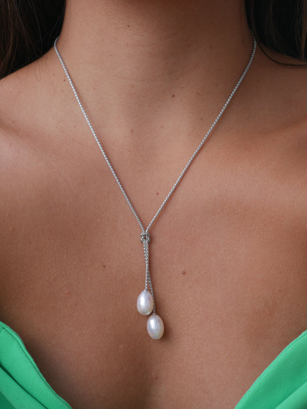necklaces, silver necklaces, necklace, pearl necklace, 925 sterling silver jewelry, lariat necklaces, jewelry with pearls, real pearl jewelry, fine jewelry, fashion jewelry, cultured pearls, necklaces in white gold, jewelry for special occasions, necklaces in white gold, christmas gifts, birthday gifts, graduation gifts, vintage necklaces, affordable jewelry, trending on tiktok, pearl necklaces, cool jewelry, designer jewelry, necklaces for low cut dress, 16" inch necklaces, 18" inc necklaces
