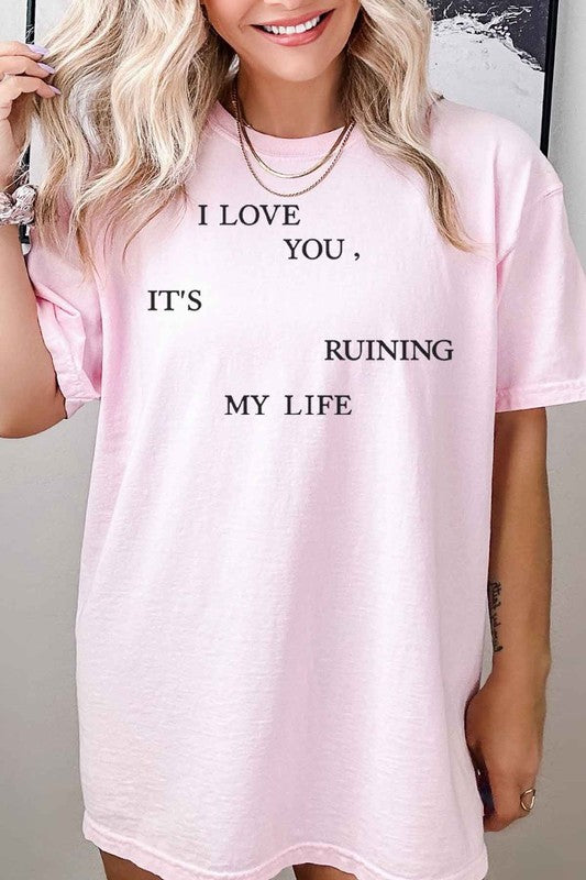 I LOVE YOU GRAPHIC TEE