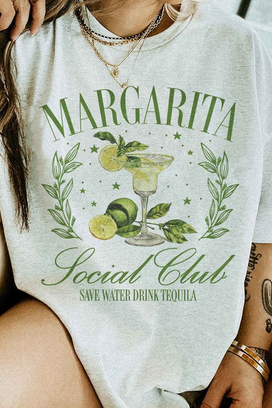 MARGARITA SOCIAL CLUB GRAPHIC TEE