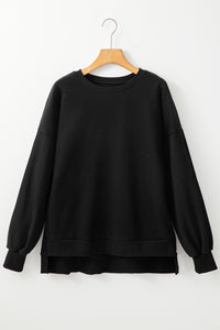 Round Neck Long Sleeve Sweatshirt