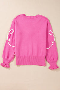 sweaters, pink sweaters,  fall fashion, cozy pink sweaters , pink and bow jacket, bows, winter sweater , cozy pink winter sweater , fall and winter trends 2024, kesley fashion, everyday sweaters , cute night out sweaters, fashion for the wintertime,  bow design sweater , cute fall trends , trending on tiktok, trending on instagram , pink knit wear, pink and bows, fall essentials , winter time sweaters , cozy fall pieces, girly fall trends , womens winter fashion 2024 , fall and winter trends, 