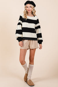 striped sweater, black and white sweater, aesthetic sweater, aesthetic, tiktok outfits, outfit inspo, fitspo, y2k fashion, 90s fashion, 80s fashion, vintage fashion, y2k outfit ideas, y2k outfits, 2000s fashion, streetwear, street fashion, casual wear, long sleeves, long sleeve sweater, loose sweater, baggy sweater, sweaters for school, sweaters for work, lounge wear, day outfits, womens sweaters, breathable sweaters, light sweaters, crochet sweaters, kesley, kesley boutique, crewneck sweaters, cute sweater