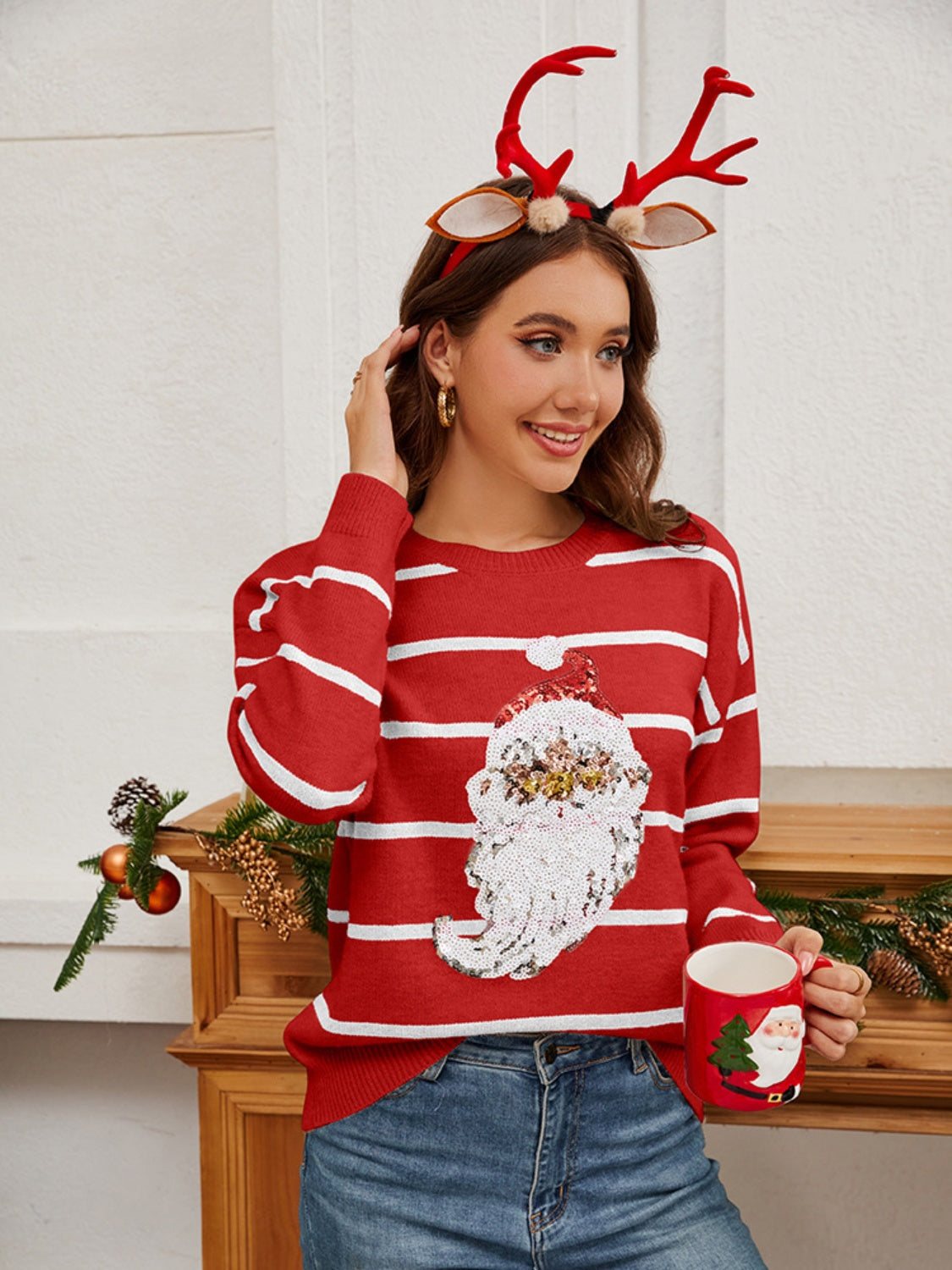 christmas sweaters, womens tops, long sleeve tops, holiday shirts, Christmas shirts, santa claus shirts, fashionable christmas shirts , outfit ideas, long sleeve tops, sequin tops, Christmas outfit ideas, christmas ugly sweaters, womens fashion, womens clothing, long sleeve shirts, christmas gift ideas, trending on tiktok, santa claus  jackets, cool christmas outfits