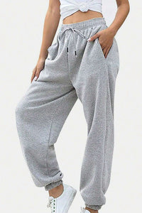 Elastic Waist Joggers with Pockets New Women's Fashion Sweatpants