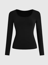 Round Neck Long Sleeve T-Shirt