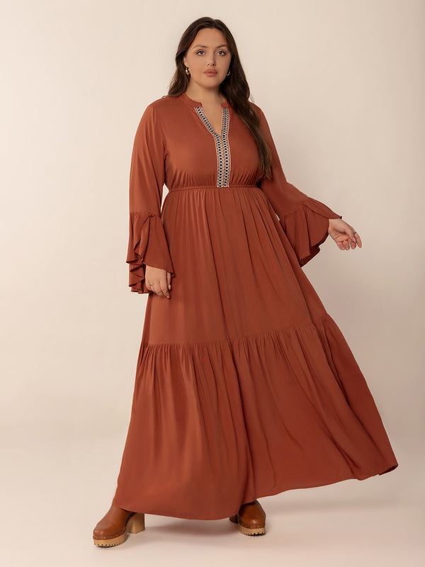 womens dress, plus size dress, plus size clothing, maxi dress, trending clothing, trending plus size fashion, summer dress, beach dresss, comfortable clothing, fall fashion, work clothes , kesley fashion , trending winter pieces , instagram dresses , plus size womens clothing,  fall dress , orange dress , dresses for school , plus size womens fashion , date outfit idea, womens long dresses, flare sleeve dress, long flowy dresses, work outfit ideas , holiday dresses, dresses for plus size womens , 3x dresses