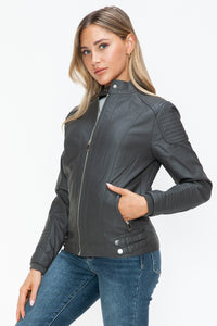 jacket, sweater, jackets, aesthetic jacket, zip up jacket, zip up sweater, jacket with pockets, womens clothes with pockets, comfortable clothes, womens clothing, comfy clothes, leather jackets, evening wear, casual wear, kesley boutique, kesley, rey, loose fit, loose sweater, loose womens clothing, y2k fashion, 2000s fashion, outfit inspo, outfit ideas, jackets for school, jackets for work, crop top jackets, white jackets, jackets for the fall, black leather, vegan leather , faux leather