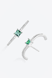 Zircon 925 Sterling Silver Earrings