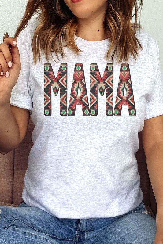 AZTEC MAMA Graphic T-Shirt Mothers day gifts, gift for mom Women's Fashion
