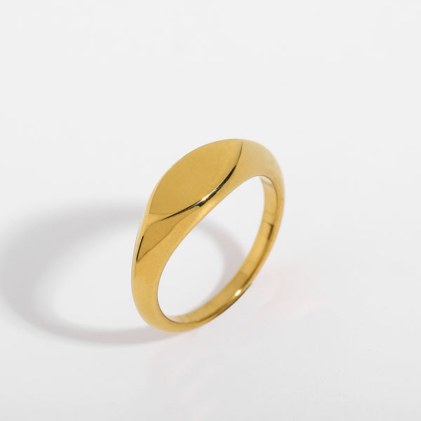 Gold Sphere Ring
