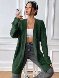 Women's Fashion Sweater Open Front Long Sleeve Cardigan