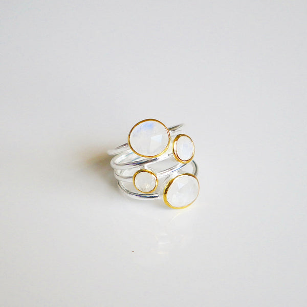 rings, moonstone rings, statement rings, jewelry, natural stone rings, white gemstone ring, .925 sterling silver ring, gold plated rings, white gemstone ring, white gemstone with blue, rings for good luck, gift ideas, nice jewelry, nickel free, fashion jewelry, designer jewelry