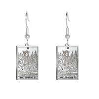 Tarot Card Hook Earrings KESLEY Unisex Psychic Jewelry Gifts