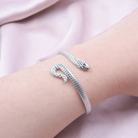 Cold Style Animal Snake Bracelet Fashion Stainless Steel For Women