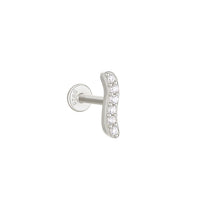 LENNIK 925 Sterling Silver 1PC Women's Perforated Earrings