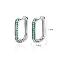 Stainless Steel Hoop Earrings for Women Luxury Gold Plated Earrings