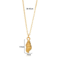 Pendant Necklaces 18K Gold Plated Waterproof Jewelry Stainless Steel Necklaces For Women Pendants