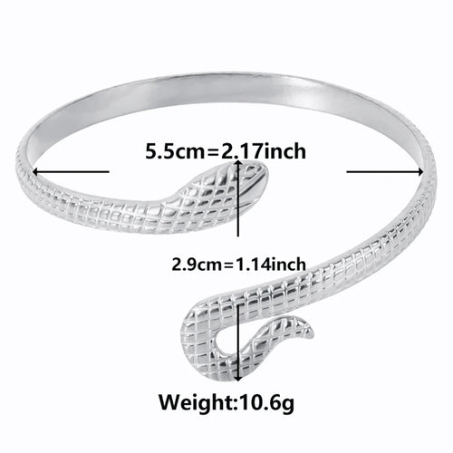 Cold Style Animal Snake Bracelet Fashion Stainless Steel For Women