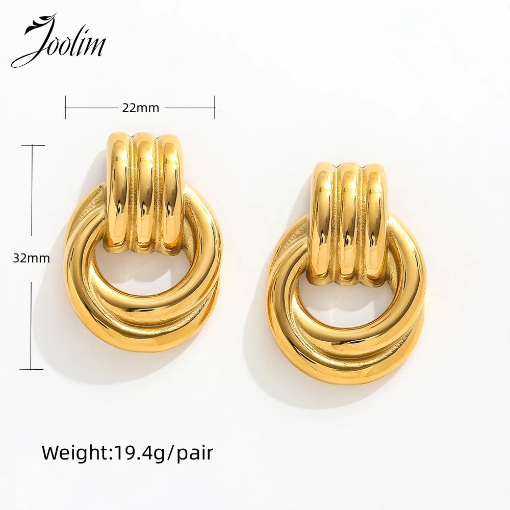 Joolim Jewelry High Quality PVD Wholesale Waterproof Chunky Fashion