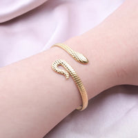 Cold Style Animal Snake Bracelet Fashion Stainless Steel For Women