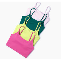 Suspenders Yoga Tank Tops for Fitness Naked Feel Sport Bra Gym Vest KESLEY