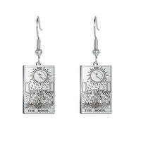 Tarot Card Hook Earrings KESLEY Unisex Psychic Jewelry Gifts