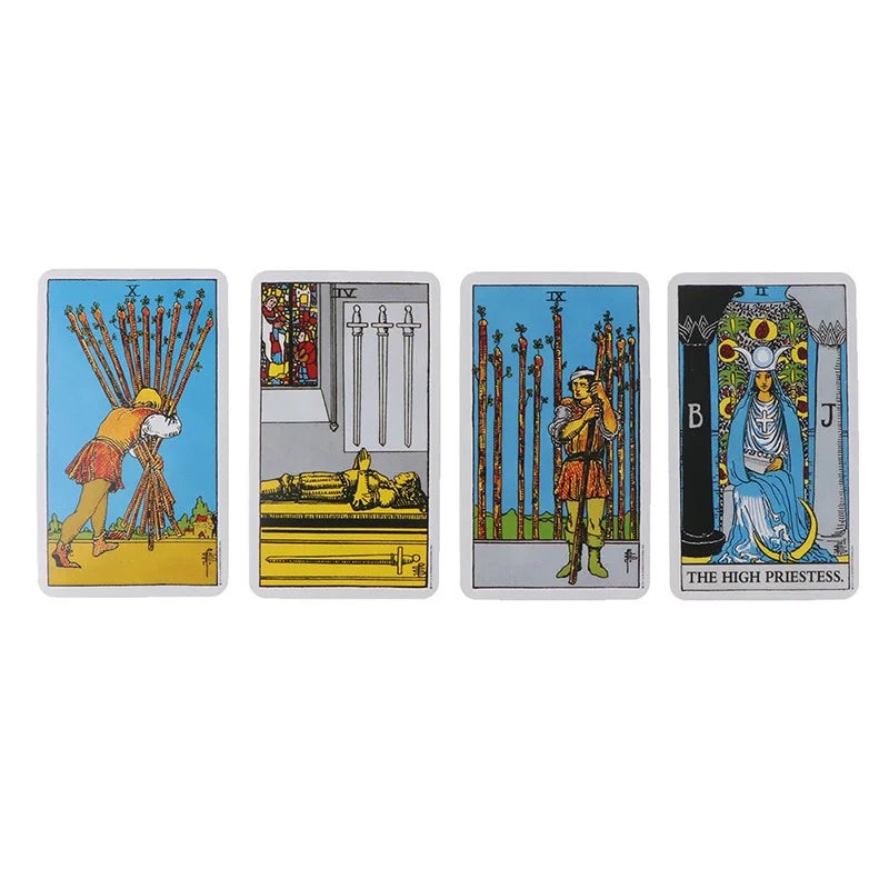 Tarot Cards English and Spanish Psychic Readings Tarot Card Deck Past, present, future predictions