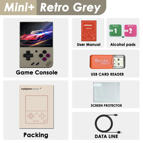 MIYOO Mini Plus Portable Retro Handheld Game Console V2 Mini+ IPS