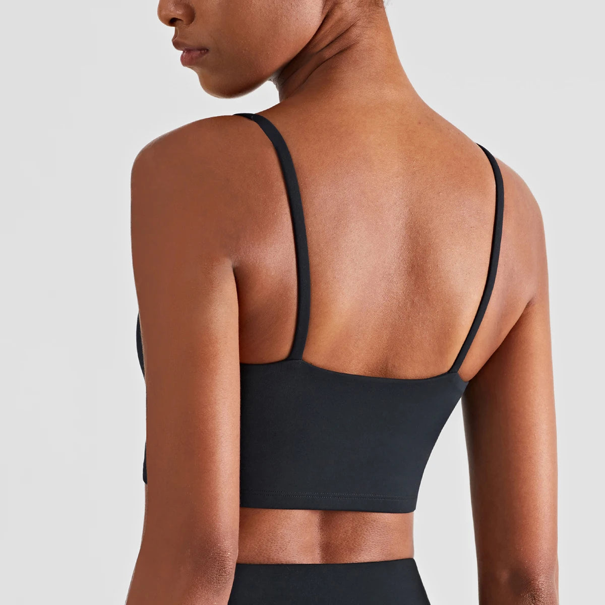 Suspenders Yoga Tank Tops for Fitness Naked Feel Sport Bra Gym Vest KESLEY