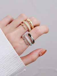 rings, statement rings, gold vermeil rings, sterling silver rings, womens rings, womens jewelry, sterling silver rings, adjustable rings, cool rings, nice jewelry, new jewelry styles, nice rings, fashion jewelry, statement rings, pave diamond rings, rhinestone rings, fine jewelry, stack rings, kesley jewelry , birthdya gifts, anniversary gifts