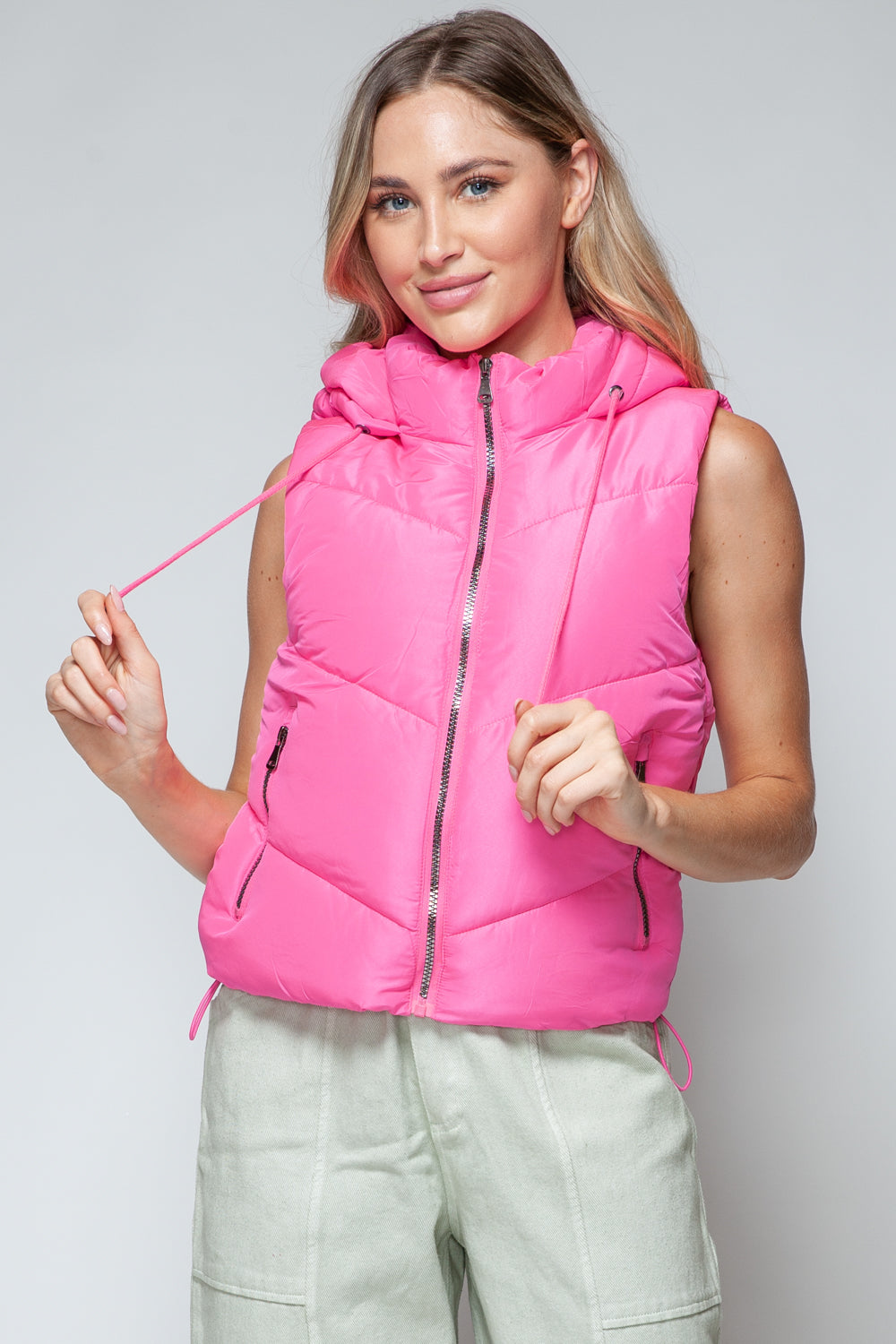 pink vest, puffy vest, clothes for the fall, new women's fashion, nice jackets for cheap, gift ideas, casual jackets, casual jacket, nice clothes, cute clothes, nice jackets, cute jackets