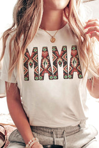 AZTEC MAMA Graphic T-Shirt Mothers day gifts, gift for mom Women's Fashion