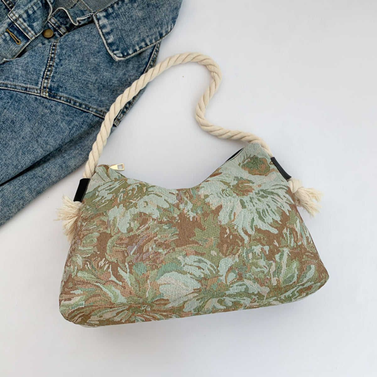 Slouchy Casual Purse Printed Small Crossbody Bag KESLEY