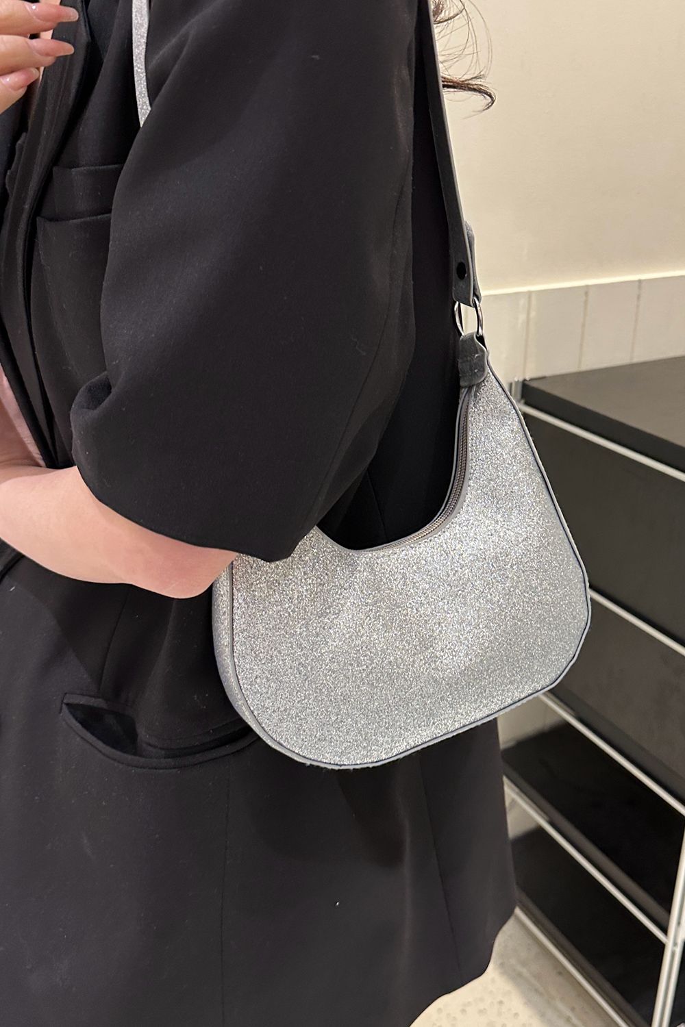 Small Glitter Shoulder Bag