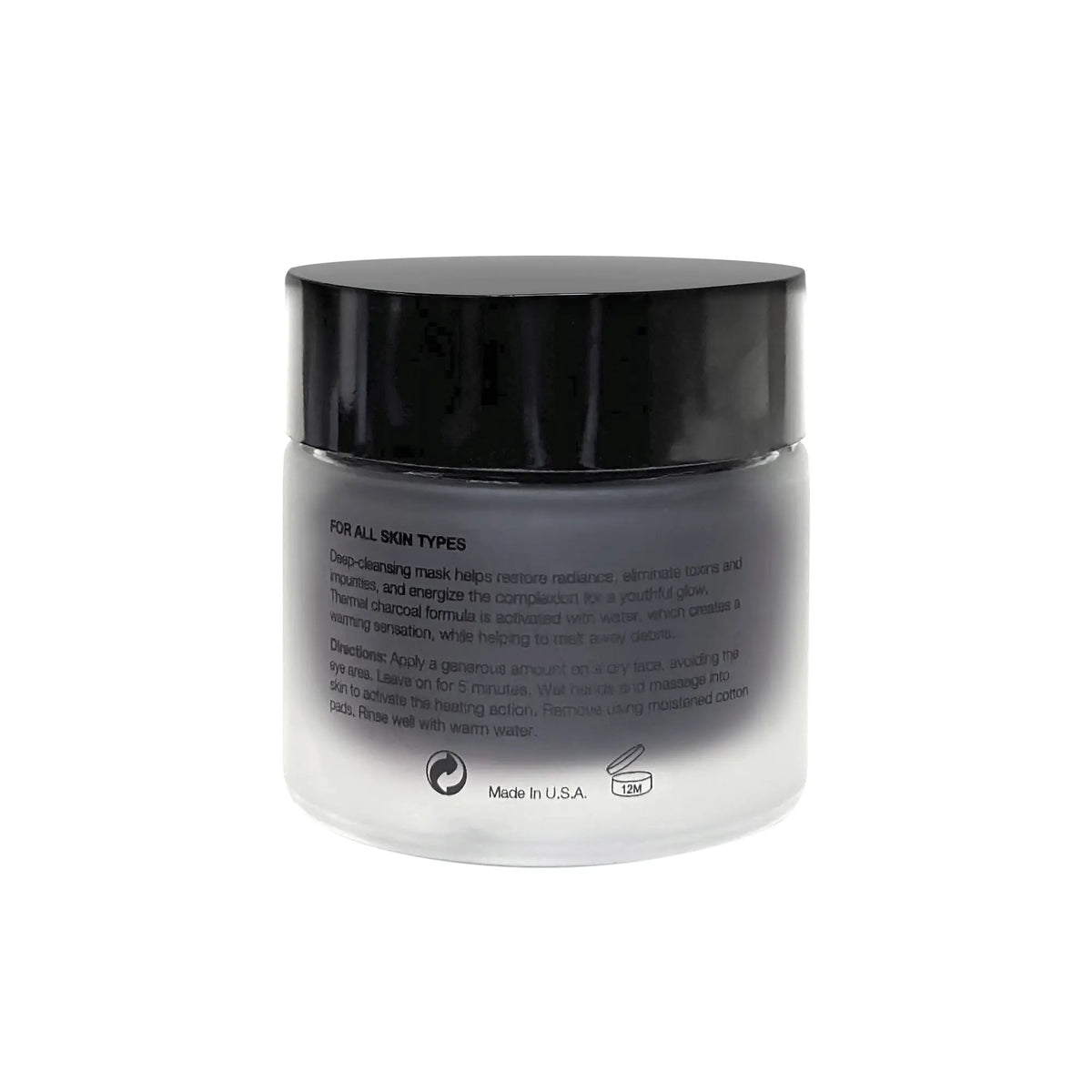 Charcoal Mask Glow Pore Unclug Formula Facial Spa KESLEY