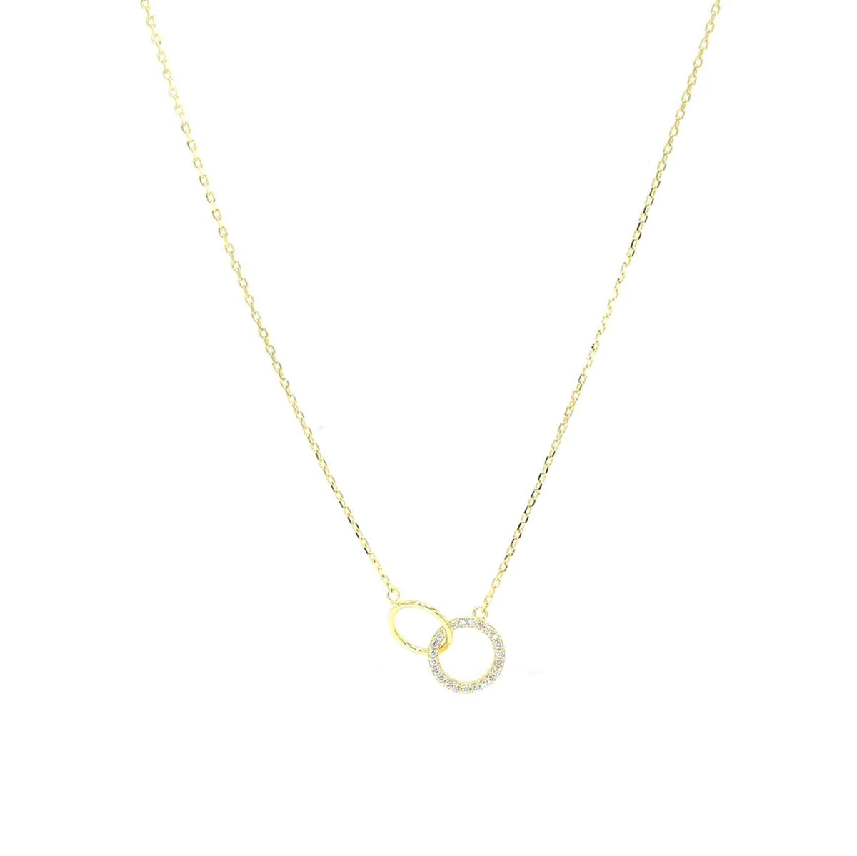 Circle necklace gold plated .925 sterling silver waterproof love circle, infinity circle necklace, valentines gift ideas. dainty necklaces for everyday. Necklaces that say I love you. Casual dainty necklaces. Influencer style necklaces trending on instagram and tiktok. Famous instagram jewelry brands to follow. Kesley Boutique