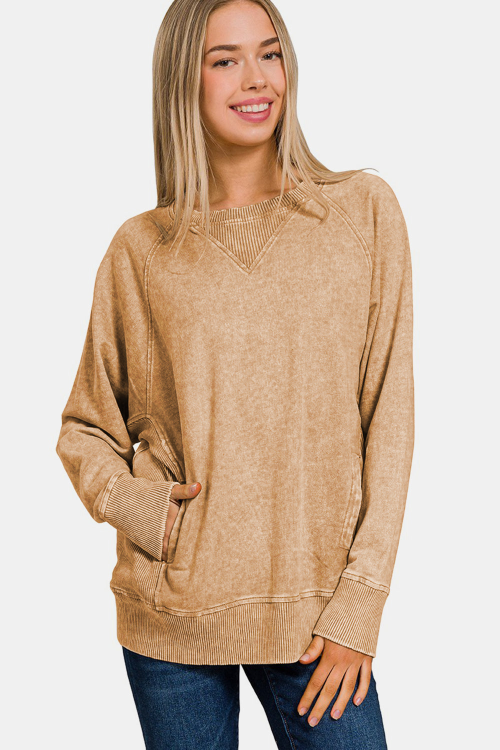 beige, sweater, sweatshirt, sweaters, hoodies, long sleeve, long sleeve shirt, aesthetic, aesthetic outfit, aesthetic clothes, aesthetic clothing, clean girl, clean girl aesthetic, clean girl outfits, casual wear, comfortable women's clothing, loose women's clothing, loose sweater, baggy sweater, comfy clothes, seasonal wear, holiday outfit ideas, holiday, seasonal, seasonal clothing, kesley, kesley boutique, rey, minimalist clothing, clothes for work, clothes for school, sweaters for school