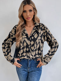 long sleeve, long sleeve shirt, long sleeve button up shirt, womens long sleeve, button up shirt, business casual, womens business casual, loose fit, collared shirt, leopard print, button up blouse, long sleeve blouse, leopard print top, y2k fashion, 90s fashion, 80s fashion, outfit inspo, outfit ideas, fitspo, aesthetic, aesthetic fashion, aesthetic outfits, holiday outfits, nightout outfits, casual wear, alt fashion, alternative fashion, kesley, kesley boutique, indie fashion, womens clothing