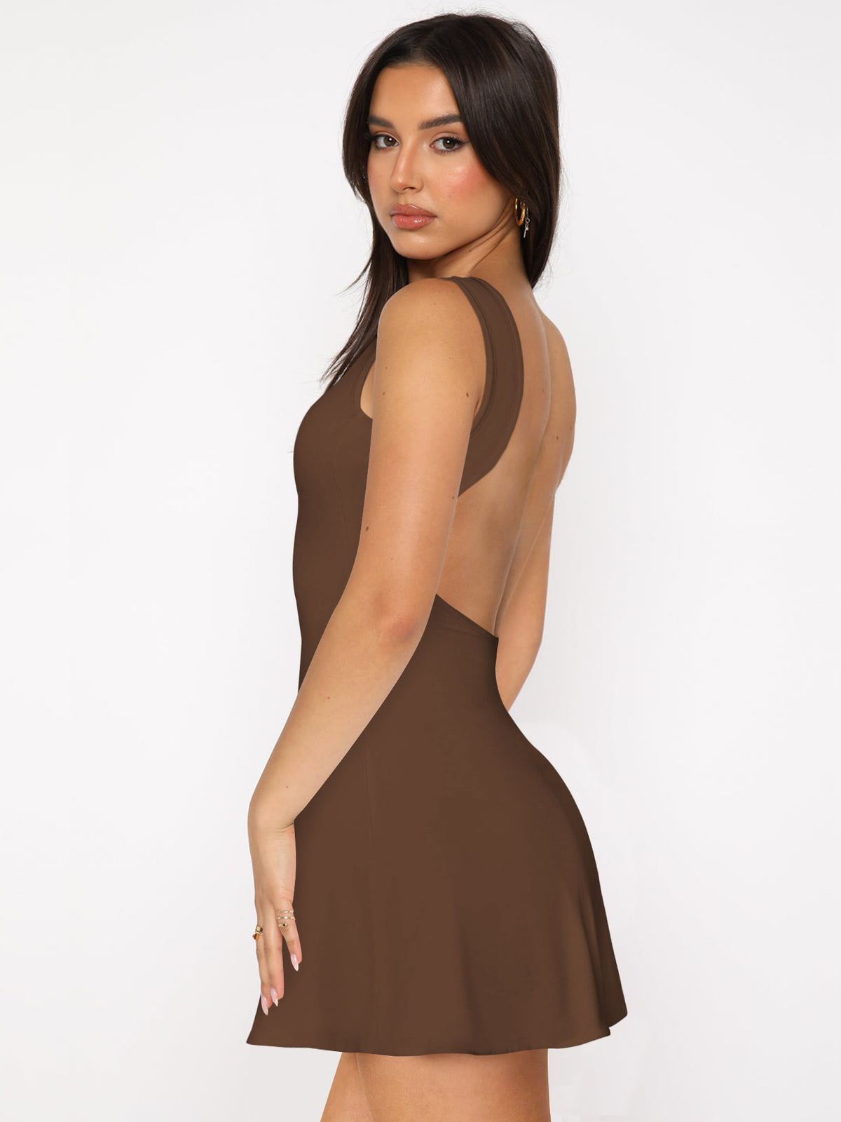 dresses, nice dresses, brown dress, brown dresses, backless brown dress, short dresses, plain dresses, open back dresses, casual dresses, tight dresses, sexy dresses, nice clothes, trending fashion, cute clothes, mini dresses, causal day dresses, nice brown dresses, brown clothes, birthday gifts, anniversary gifts, confortable dresses, designer fashion 