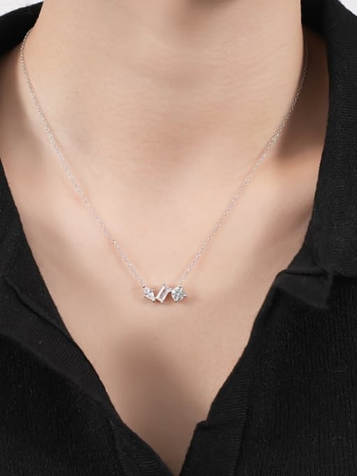 necklace, silver necklaces, dainty silver necklaces, minimalist necklace, ziron necklaces, dainty rhinestone necklaces , dainty diamond necklaces, baguette diamond necklaces, white gold jewelry, fine jewelry, birthdya gifts, anniversary gifts, dainty necklaces, tiny necklaces, cool jewelry, trending on tiktok, silver necklaces, waterproof jewelry, gift ideas