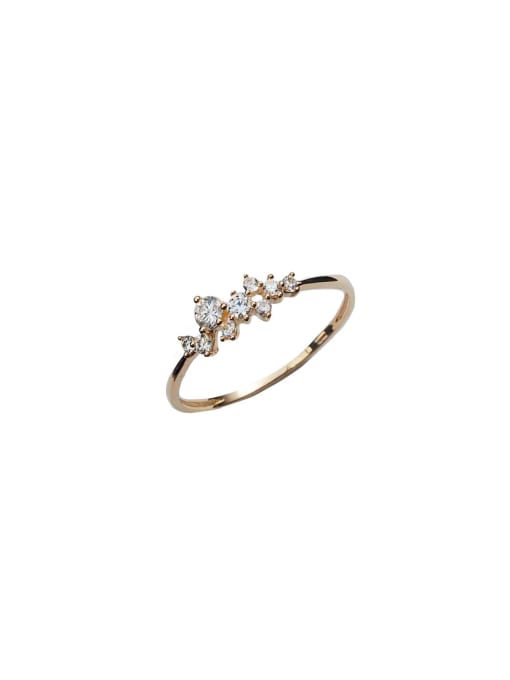 Dainty ring with rhinestone diamonds gold plated .925 sterling silver waterproof. wont turn green. cute dainty rings for stacking. trending rings. Influencer style jewelry. thin rings for everyday. wedding, bridal jewelry, bridesmaids rings. honey moon rings. rings to pair with engagement ring. ring to compliment wedding rings, Kesley boutique