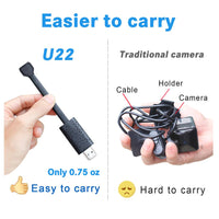 1080P HD Wifi USB Camera with Night Vision Motion Detection Hidden Home Camera Compacts Small