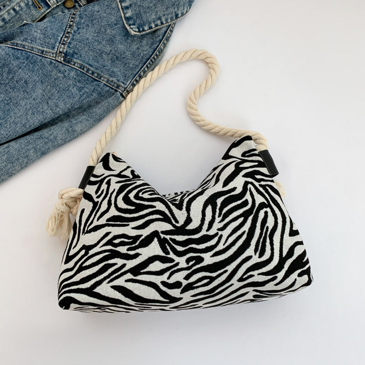 Slouchy Casual Purse Printed Small Crossbody Bag KESLEY