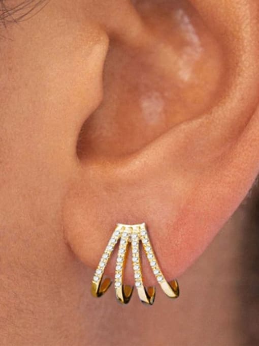 earrings, statement earrings, gold earrings, rhinestone earrings, gold rhinestone earrings, fashion jewelry, cheap earrings, designer earrings, stud earrings, kesley jewelr, trending jewelry, kesley jewelry, gold diamond earrings, cool earrings