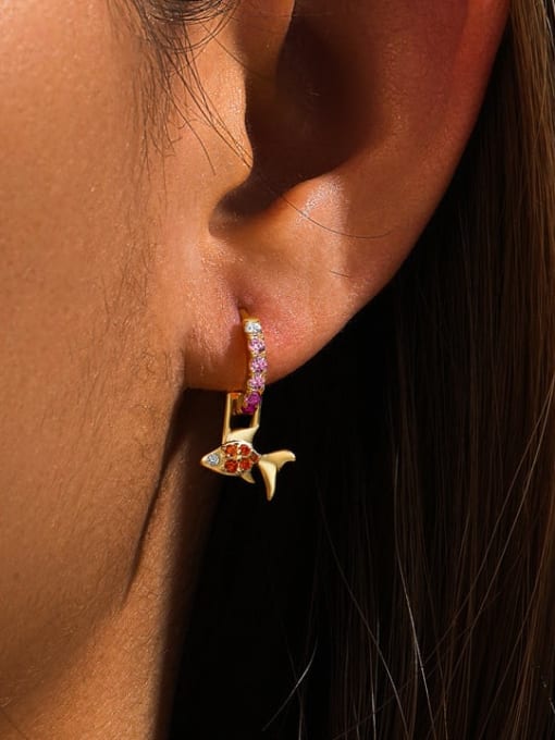 earrings, charm earrings, earrings with charms, elephant charm earrings, gold earrings, small hoop earrings, cure earrings, nice earrings, nice jewelry, birthday gift ideas, kids earrings, hypoallergenic earrings, dangly earrings, hoop earrings that dangle, Langley gold earrings, elephant earrings, earrings with hearts, trending jewelry, waterproof jewelry, waterproof earrings, kesley jewelry, fish earrings, fish jewelry 